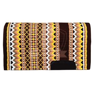 Almohadillas para SILLÍN de caballo de doma occidental de la mejor calidad, lana de Nueva Zelanda y cuero CZ, cuero aceitoso, espectáculo de equitación, algodón inglés - Product Image 3