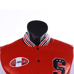 Custom Men Winter Streetwear Varsity Jacket Premium Embroidered Letterman Oem Odm Personalized 100% Wool Worsted Front - Product Image 2