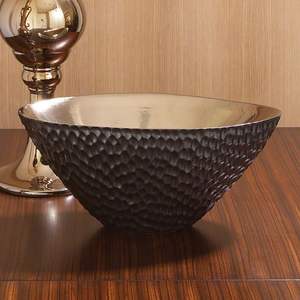 Bol en cuivre fait main de haute qualité, plat de service premium pour la cuisine, idéal pour la maison, la restauration, les restaurants et les hôtels - Product Image 1