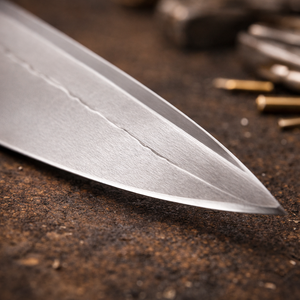 High Quality <b>Kitchen</b> Chef <b>Knife</b> Blade Blank Razor <b>Sharp</b> Stainless Steel OEM Manufacturer - Product Image 3