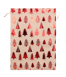 Sac cadeau en jute fait main avec intérieur laminé pour un emballage haut de gamme - Product Image 5