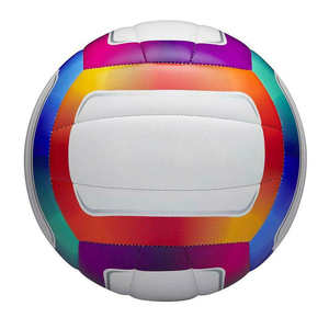 Balón de Voleibol Profesional Portátil de Cuero – Balón de Entrenamiento Ligero y Ecológico para Exteriores - Product Image 1