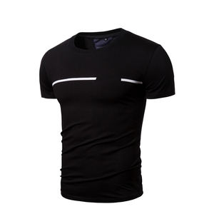 Nueva Camiseta de Verano Personalizada de Marca Hip Hop Streetwear para Hombre, Cuello Redondo, Manga Corta, 100% Algodón, Corte Regular, Transpirable - Product Image 3