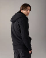 Sudadera con capucha de forro polar bordada con cremallera completa personalizada, 100% algodón, forro polar, peso pesado, para hombre y mujer, fabricante de ropa urbana