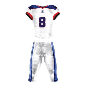 Uniforme de Fútbol Americano Personalizable al por Mayor, Transpirable y de Alta Calidad, Perfecto para Equipos, Clubes y Escuelas, Disponible en Varios Tamaños - Product Image 1