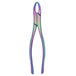 Pinzas de Extracción Universales 150SR Manual Rainbow para Raíces de Dientes Primarios, Pediátricas, Quirúrgicas, de Acero Inoxidable, Ergonómicas - Product Image 1