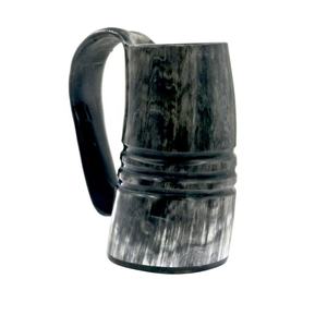 Tasse en corne de service Viking faite à la main de qualité unique Style animal sculpté pour la décoration de restaurant d'hôtel à la maison Article de Noël chaud - Product Image 5