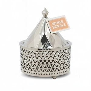 Cazuela de Diseño de Lujo con Corte Geométrico, Calentador de Alimentos Contemporáneo de Acero Inoxidable para Buffet, Venta al Por Mayor - Product Image 4
