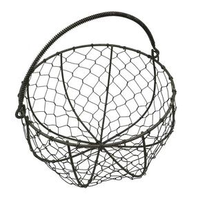 Panier à fruits en fer forgé très vendu, panier décoratif de table pour légumes, utilisations multiples dans la cuisine domestique, taille et forme personnalisables - Product Image 1