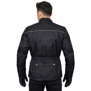 Veste de moto pour homme en Cordura, veste de motard protectrice, vêtement de sécurité pour la course à moto - Product Image 4