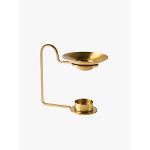 Handicrafts Brass Incense <b>Burner</b> With Star Cutouts Traditional Indian Dhoop Dani <b>For</b> Aromatic Use Home Decor - Product Image 3