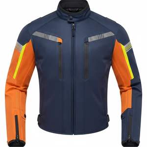 Chaqueta de Motociclismo de Cuero Genuino de Alta Calidad, Estampada, Talla Grande, con Protección Completa, Impermeable, Transpirable, Unisex, NAMISSM - Product Image 2