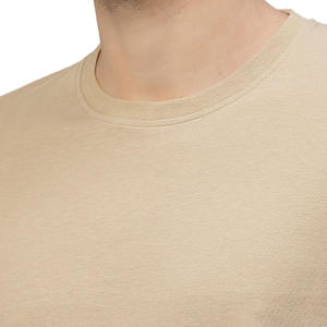 Camiseta de algodón de manga larga de buena calidad, unisex, cuello redondo, corte holgado, estilo urbano, básica, fabricante mayorista, proveedor OEM ODM - Product Image 3