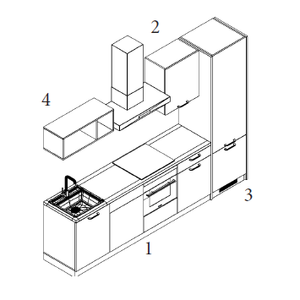 Eco-Friendly PLYWOOD Vietnam Durable Particle MDF Kitchen Furniture Modern Board <b>Cabinets</b> Home Furniture - Product Image 1