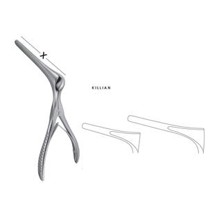 Pinces chirurgicales ORL Killian, instrument manuel de classe I pour interventions ORL - Product Image 4