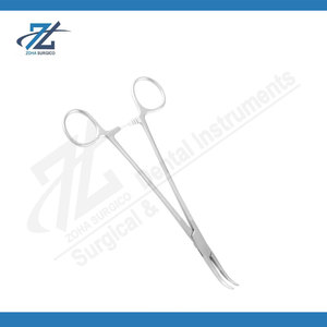 Pinzas Hemostáticas para Amígdalas, Instrumento Quirúrgico de Control de Hemorragias de Acero Inoxidable para Cirugía General, Neurocirugía y Procedimientos - Product Image 5