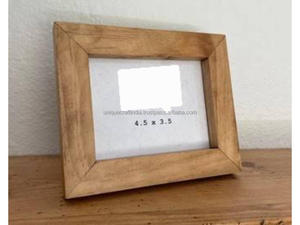 Support de table rustique moderne BabyBliss pour cadre de nom et données de naissance, taille personnalisée, en bois, gravé, pour détails de naissance, coffret cadeau pour chambre d'enfant - Product Image 4