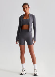 Custom Seamless Butterfly <b>Back</b> 2-Piece Bra and Leggings Yoga Set for <b>Women</b> Gym - Product Image 5