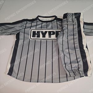 Low MOQ Custom Men's Adult <b>Baseball</b> Uniform 100% Polyester Breathable Adjustable Strap Team Names Numbers High Quality V-neck - Product Image 1