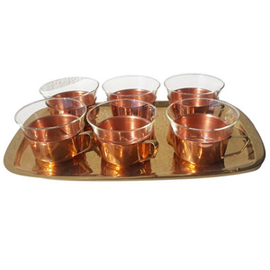 Pure Copper Vintage Coffee <b>Set</b> With Polish Finished For Restaurant Home And Hotel Kitchenware Metal <b>Tea</b> <b>Set</b> - Product Image 6