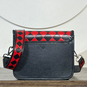 Bolso Bandolera de Cuero Vacuno Hecho a Mano con Diseño a Cuadros, Último Modelo 2026, Precio de Fábrica, Ideal para Mujer - Product Image 6