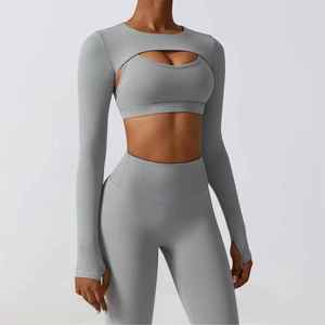 Nouvelle Arrivée 2026 – Ensemble de Sport Respirant avec Soutien-Gorge et Legging de Yoga Sans Coutures à Impression Sublimée Intégrale, Fabriqué au Pakistan (OEM/ODM) - Product Image 1