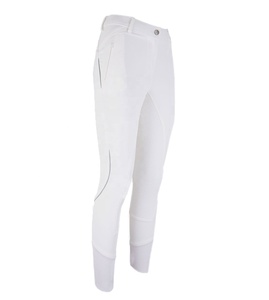 Pantalones de equitación para hombres Pantalones ecuestres Diseño personalizado Patrón de impresión Asiento de silicona completo Medias de equitación - Product Image 4