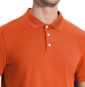Nouveau design optimal, jersey tricoté solide pour chemise homme, manches courtes, haute qualité, logo personnalisé, séchage rapide, polyester/coton, vêtements décontractés - Product Image 6