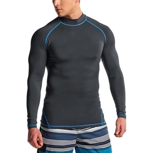 Custom <b>Men's</b> Full Sleeve Breathable Spandex/Polyester Blend Kit 300g Fabric Weight Digital Print Seamless Fusing OEM Service - Product Image 1