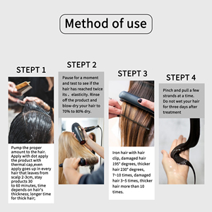 Set Profesional <span class=keywords><strong>de</strong></span> Tratamiento <span class=keywords><strong>de</strong></span> Queratina, Champú <span class=keywords><strong>Alisador</strong></span> para el Cabello - Product Image 6