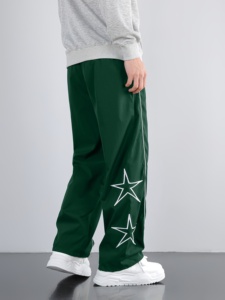 Pantalones de Vestir para Hombre, Corte Slim Fit, Mezcla de Algodón Elástico, Color Negro, para Oficina - Product Image 3