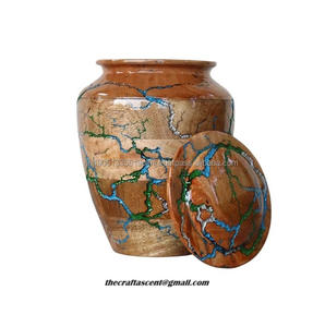 โกศไม้แบบอเมริกันสำหรับบรรจุอัฐิผู้ใหญ่ ผลิตตามสั่ง ขายส่ง เป็นมิตรกับสิ่งแวดล้อม ทนทาน ผ่านการขัดเงาด้วยไฟ - Product Image 1