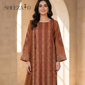 Vestidos Pakistaníes e Indios de Primera Calidad, Nuevos Diseños 2023, Shalwar Kameez para Mujer, Venta al Por Mayor, ODM - Product Image 4