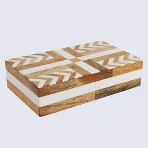 Premium Decorative MDF <b>Resin</b> Jewelry Box Crafted For Storing Precious Accessories In Safe And Stylish Way - Product Image 2