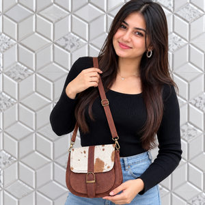 Bolsos de Diseñador 2026 para Mujer, Bolso de Cuero Vacuno Auténtico, Bolso Bandolera Casual y Elegante, Bolsos Multiusos Estilo Western para Mujer - Product Image 3