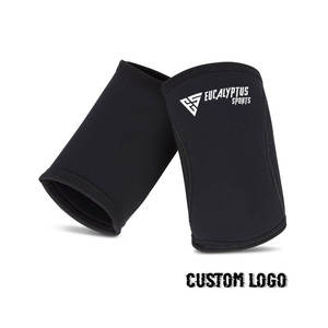 Personalizado SBR neopreno 5mm,7mm mangas de codo levantamiento de pesas codo manga de compresión gimnasio entrenamiento Fitness levantamiento de pesas soporte de codo - Product Image 2