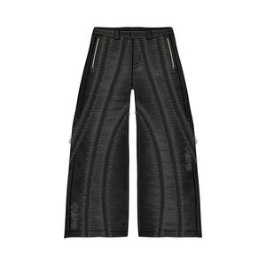 Pantalones Vaqueros Personalizados de Alta Calidad con Diseño de Parches, Estampado Gráfico, Lavado Vintage, Estilo Urbano, Hechos a Mano, Diseño Personalizado, Tela Premium - Product Image 6