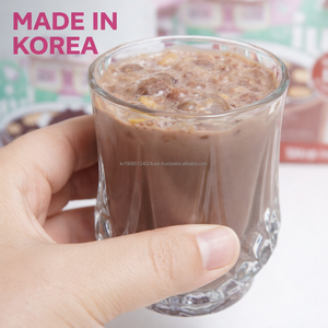 Shake protéiné au chocolat croustillant coréen, étiquette privée, nutrition bien-être personnalisée - Product Image 4