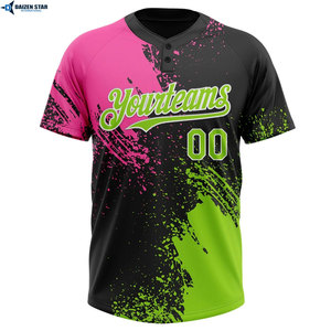 Baseball Jersey Custom Sublimated Uniform High Quality Team Apparel Youth Adult Baseball Jersey Custom Team Logo Sportswear Supp - Product Image 3