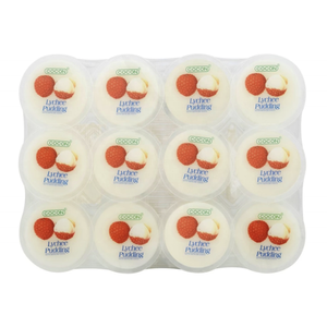 Cocon <b>Pudding</b> Nata Decoco <b>Jelly</b> <b>Pudding</b> 80gX12sX8p Lychee Flavour Export & Retail 9-12 Mths S Life Chilled Malaysia Made Halal - Product Image 1