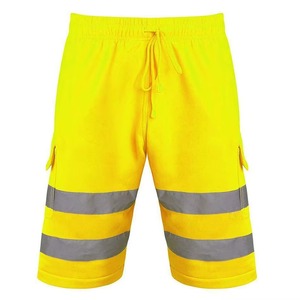 Shorts de travail cargo pour hommes, réfléchissants, sécurité, personnalisés, OEM, marque privée - Product Image 6