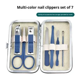 Luxurious Professional Grooming Kit Person Care Tool 7-Piece <b>Nail</b> Clippers Manicure & Pedicure Set BY ANAAIF ENTERPRISES - Product Image 5