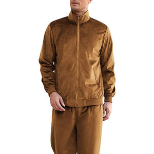 Nueva Llegada: Conjuntos Deportivos de Terciopelo de Alta Calidad para Invierno, con Mangas Regulares, Capucha y Diseño Sólido, al Mejor Precio - Product Image 3