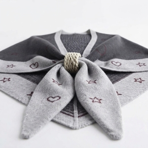 Artistic Knitted Wrap Scarf <b>Woman's</b> Winter Fall Tassel Cape Shawl <b>Poncho</b> Open Side Travel Neck Warmer - Product Image 3