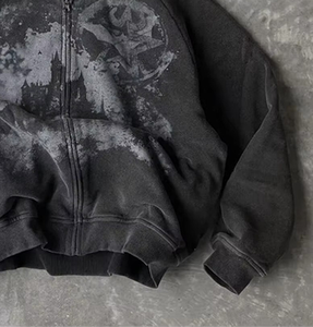 Las Mejores Sudaderas con Capucha para Hombre de Tela Suave con Impresión DTG, Sudaderas con Capucha de Calidad Portátiles para Hombre con Impresión 3D en Relieve, Personalizables con Impresión de Espuma y Lavado Ácido - Product Image 3