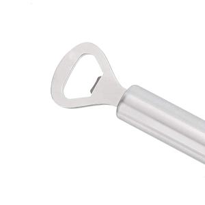 ที่เปิดขวดโลหะแบบพกพา สแตนเลส ดีไซน์เรียบง่าย อุปกรณ์บาร์สำหรับเบียร์ ไวน์ และการใช้งานทั่วไป - Product Image 4