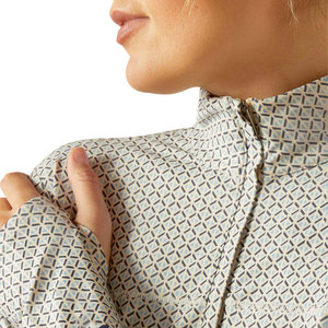 เสื้อเบสเลเยอร์สำหรับขี่ม้าสีพื้นแบบเป็นมิตรต่อสิ่งแวดล้อม บริการ OEM แขนยาว ผลิตในประเทศปากีสถาน - Product Image 5