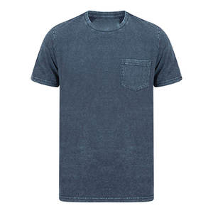 Camiseta Oversize Personalizada con Bordado, Lavado Ácido, 230g, 100% Algodón, para Hombre, Cuello Redondo, Manga Corta, Anti-Pilling - Product Image 6