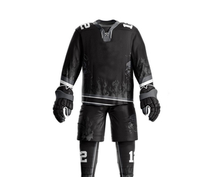 Último Diseño, Alta Calidad, Nueva Llegada, Conjuntos de Uniformes de Hockey sobre Hielo para Hombre Adulto, 100% Poliéster, Transpirable, Ecológico, de Secado Rápido - Product Image 1
