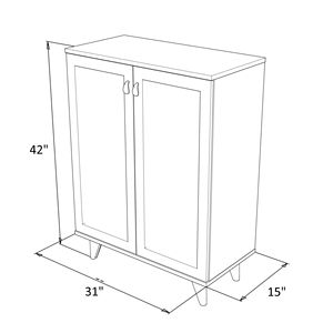 Scarpiera con Base in Legno Karina: Soluzione di Stoccaggio Elegante e Resistente per la Tua Collezione di Calzature - Product Image 5